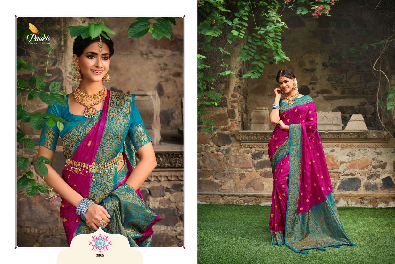 Pankh Ardhangini 2 New Exclusive Wear Satin Silk Designer Saree Collection 